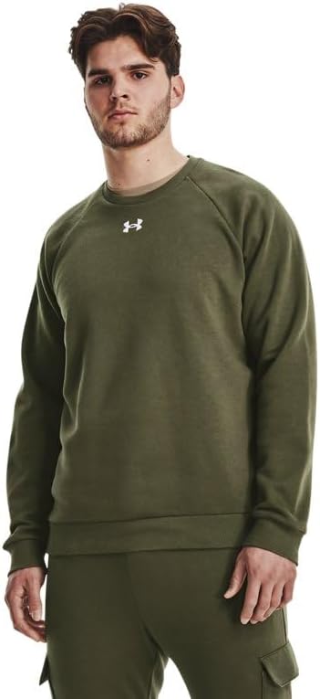 Under Armour Men's Rival Fleece Crew for Ultimate Comfort