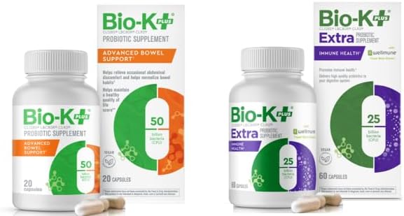 Bio K+ Vegan Probiotic Bundle for Immune and Digestive Health