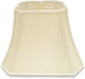 Rectangle Cut Designer Bell Shade 8 x 14 x 10.6 in - Classic Eggshell