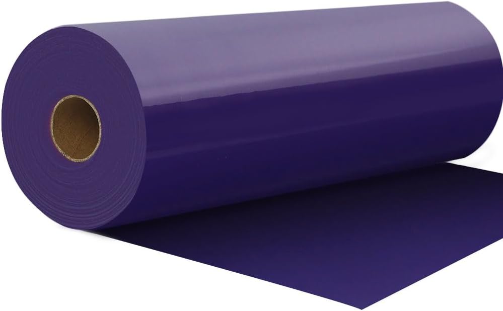 FUNKAKA Purple HTV Heat Transfer Vinyl Rolls for T-Shirts