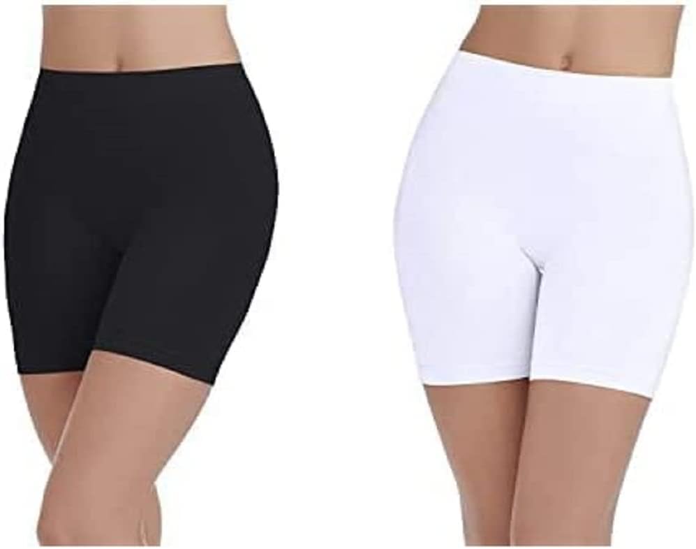 Vanity Fair Women's Seamless Slip Shapewear Shorts for Comfort