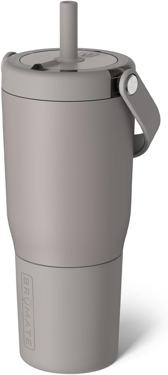 BruMate Resa 25oz Leakproof Travel Tumbler with Handle & Straw