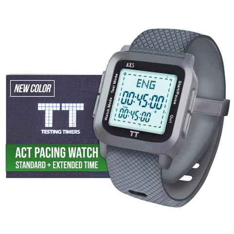 ACT G5 Digital Pacing Watch for Students - Ultimate Test Tool