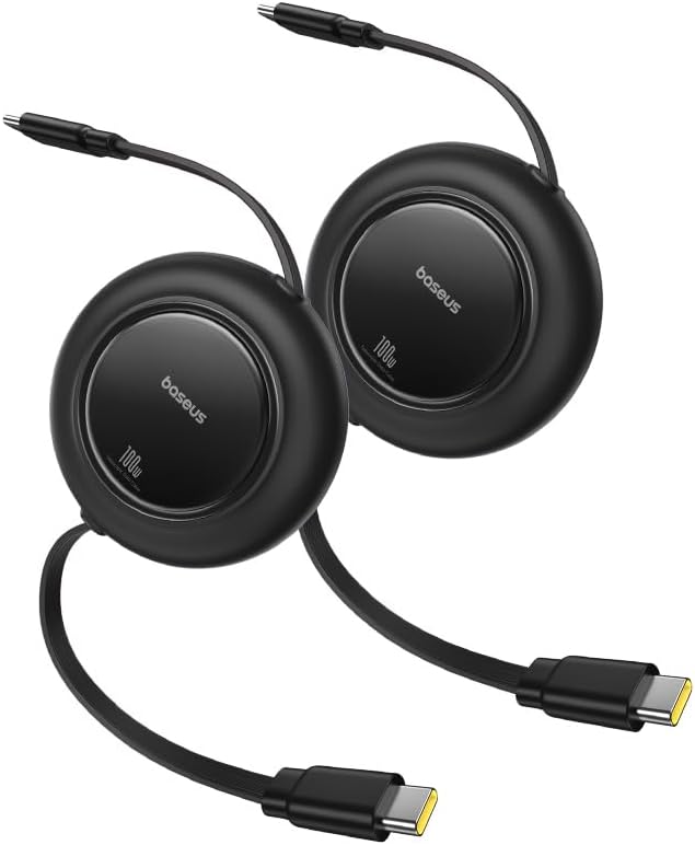 Baseus USB C Cable 100W 2-Pack 6.6ft for Fast Charging