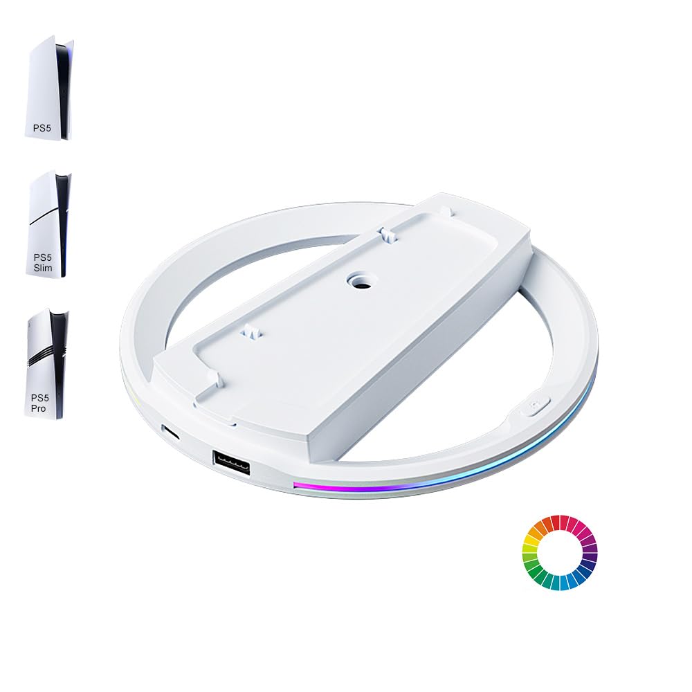 Illuminate Your Gaming Setup with RGB Vertical Stand for PS5!