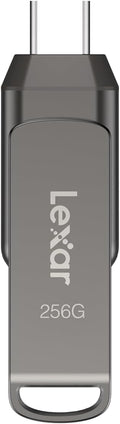 Lexar 256GB Dual Drive USB Flash Drive | Fast Photo Back-up for iPhone 15