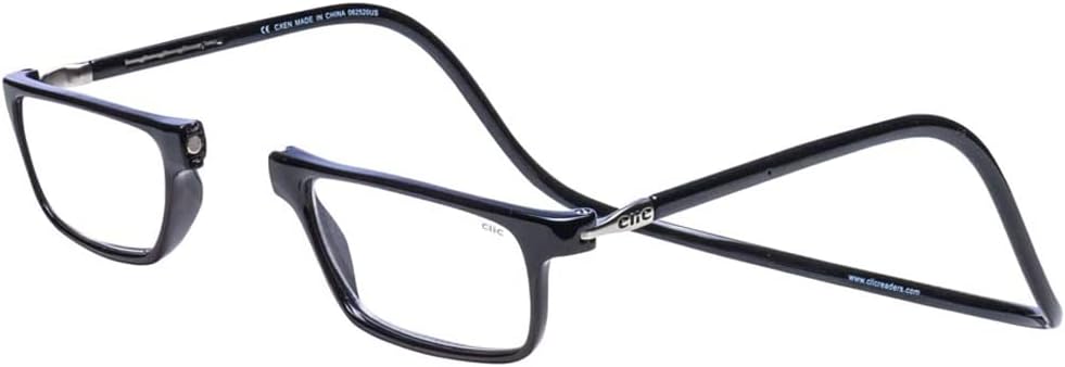 Clic Magnetic Reading Glasses for Men and Women, 1.25 Magnification