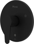 Pfister Pfirst Modern Valve Only Trim Matte Black - Accessible Modern
