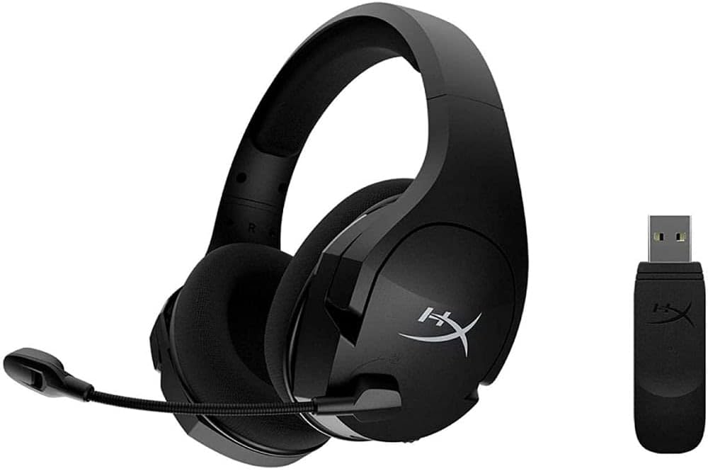 HyperX Wireless Gaming Headset, DTS Audio, Noise-Cancel Mic