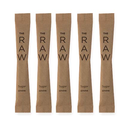 SUGART Raw Sugar Packets - Premium Quality Individual Servings