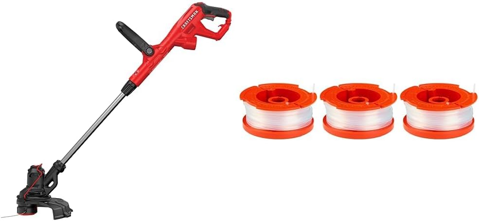 Craftsman WEEDWACKER String Trimmer Bundle with Extra Spools