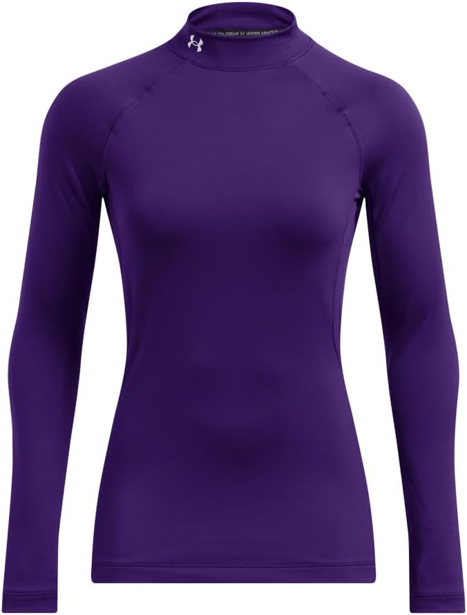 Under Armour womens Authentics Mock Neck T-shirt for Comfort