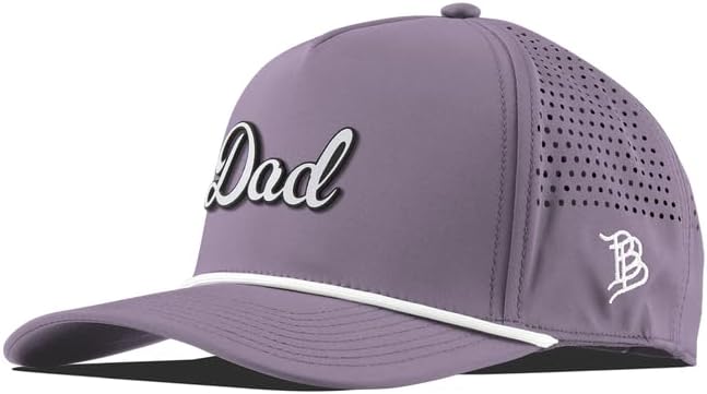 Branded Bills Dad Script 5 Panel Rope Cap for Comfort & Style