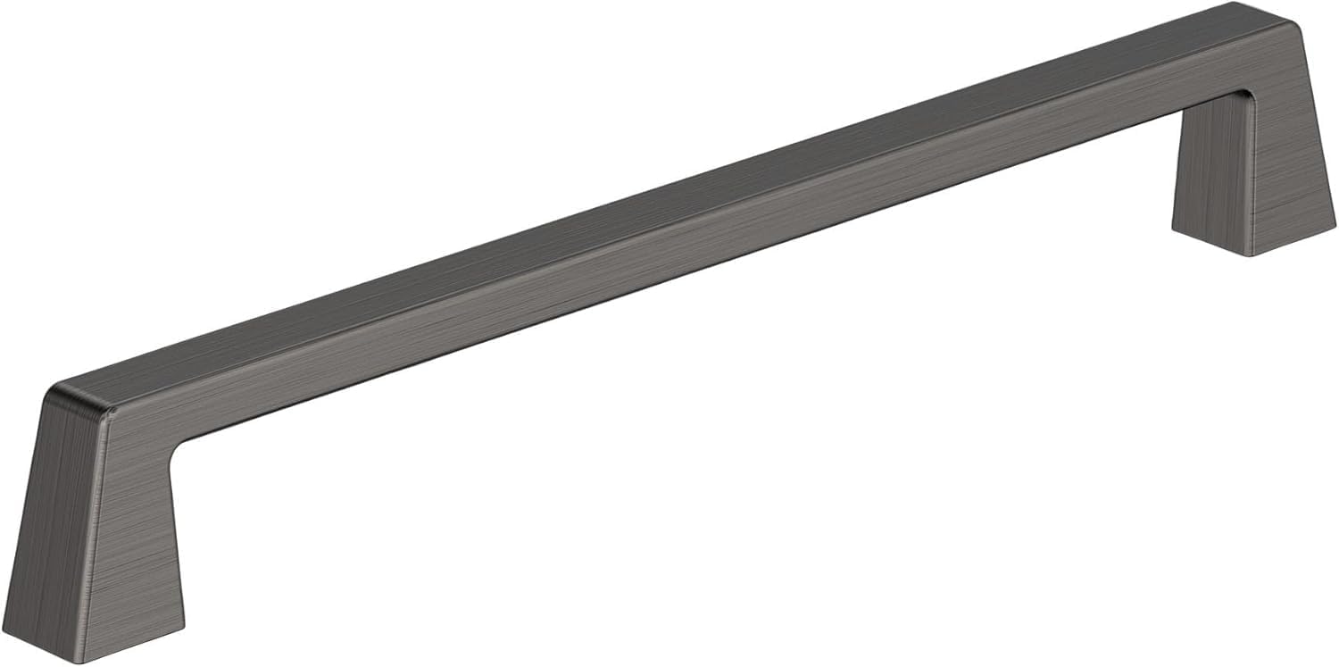 Gunmetal Cabinet Pull by Amerock - Stylish 8 in Handle Upgrade