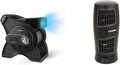 Lasko 12ft Pivoting Utility Fan and Twist-Top Tower Fan Bundle - Dual