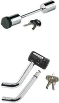 Trailer Coupler Latch and Receiver Lock Bundle - Theft Deterrent