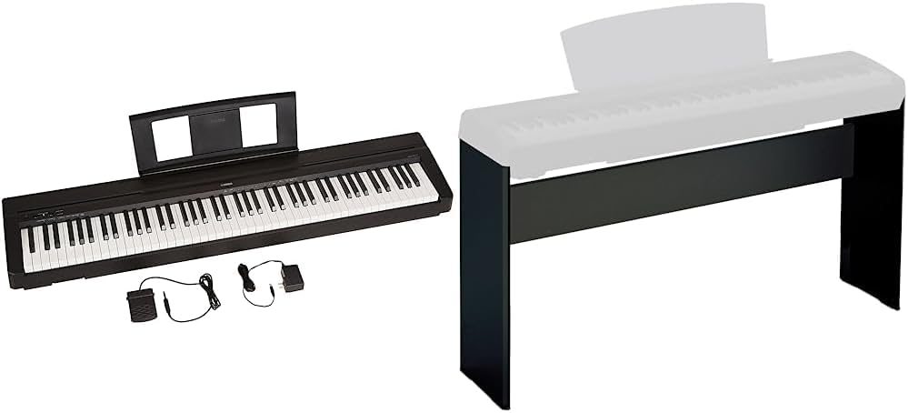 Yamaha P71 88-Key Weighted Action Digital Piano with Stand