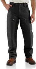Carhartt Men's Big & Tall Firm Duck Double Front Work Dungaree - Heavy