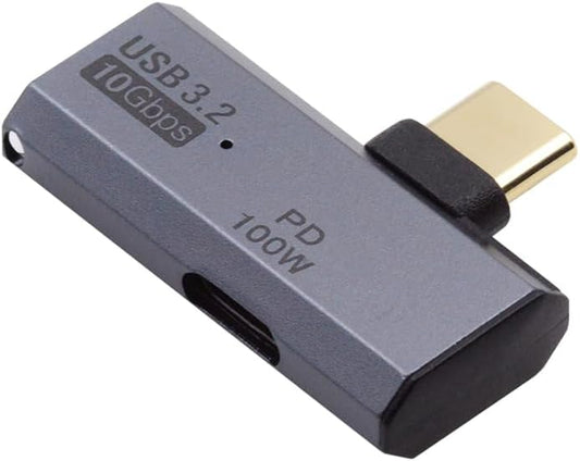 High-Speed USB-C Splitter for Dual Charging