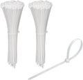 200 Pack Bulk KOOWIN 6 in Nylon Cable Zip Ties - Durable Outdoor Use