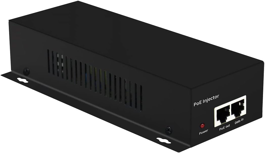 90W Gigabit PoE++ Injector Adapter by Real HD for Power Needs