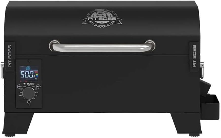 Pit Boss PB150PPG Table Top Wood Pellet Grill for Outdoor Cooking