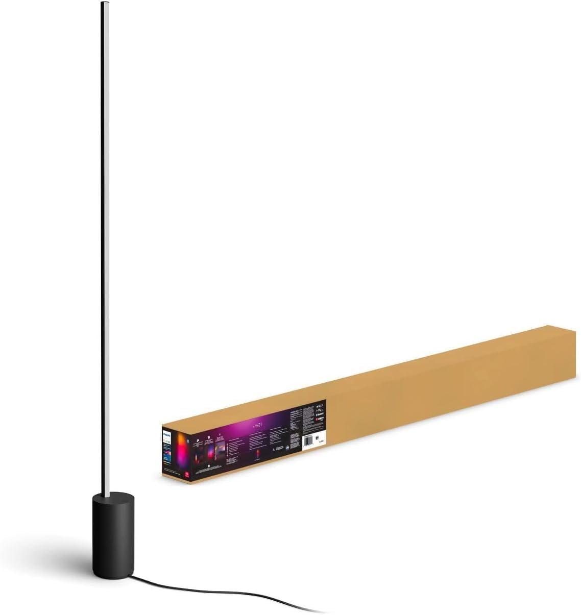 Philips Hue Signe Smart Color Changing Floor Lamp for Mood Lighting