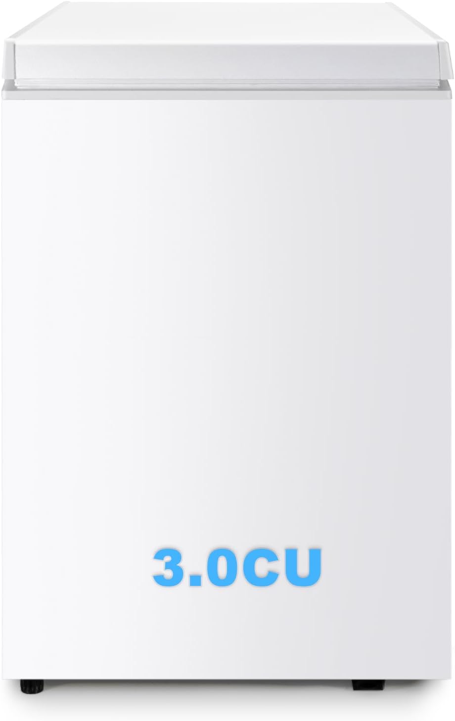 3.0 Cu. Ft Chest Freezer with Adjustable Thermostat for Home Use