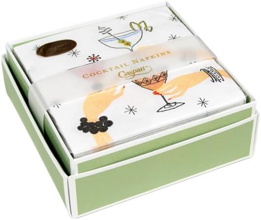 Stylishly Serve with Caspari Cocktail Napkins! 