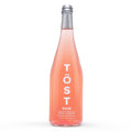 TOST Rose Non-Alcoholic Sparkling Beverage 750 ML - 12 Pack
