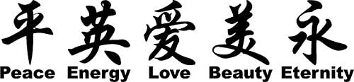 Picniva Black 86in X 20in Chinese Symbol Decal Art Decor Review