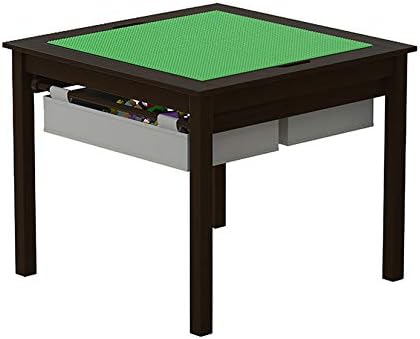 UTEX 2 in 1 Kids Construction Play Table with Storage Drawers