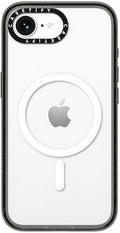 CASETiFY Impact Case for iPhone 16e - Clear Black, Rugged Protection