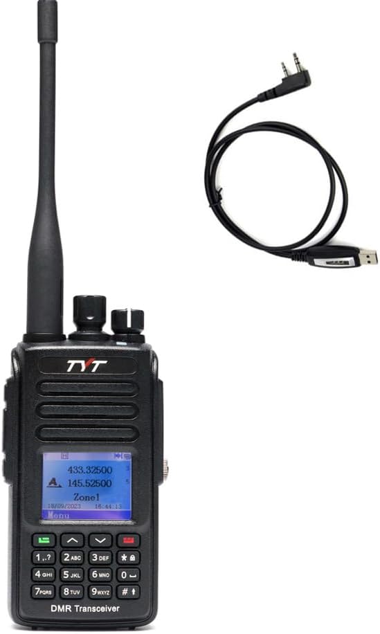 TYT MD-UV390 Plus 10W GPS Waterproof DMR Radio Walkie Talkie