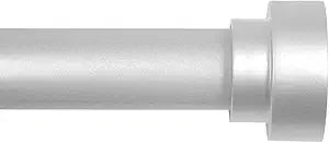 Time Forest Heavy Duty Curtain Rods for Windows 72 to 144 Inch