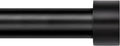 Zeerobee Curtain Rods for Windows 48 to 84 in - Heavy Duty Matte Black