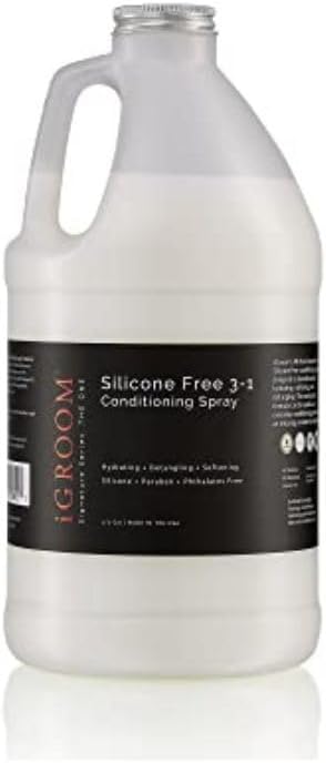 iGroom Silicone Free 3-in-1 Dog Conditioning Spray for Pets