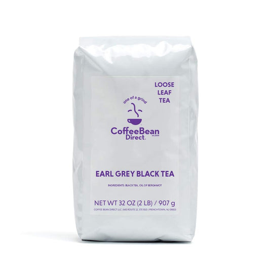 Earl Grey Black Tea Loose Leaf - 2 Pound Bag for Tea Lovers