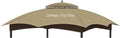 Replacement Gazebo Canopy Top Cover for 10 x 12 - Double Tiered