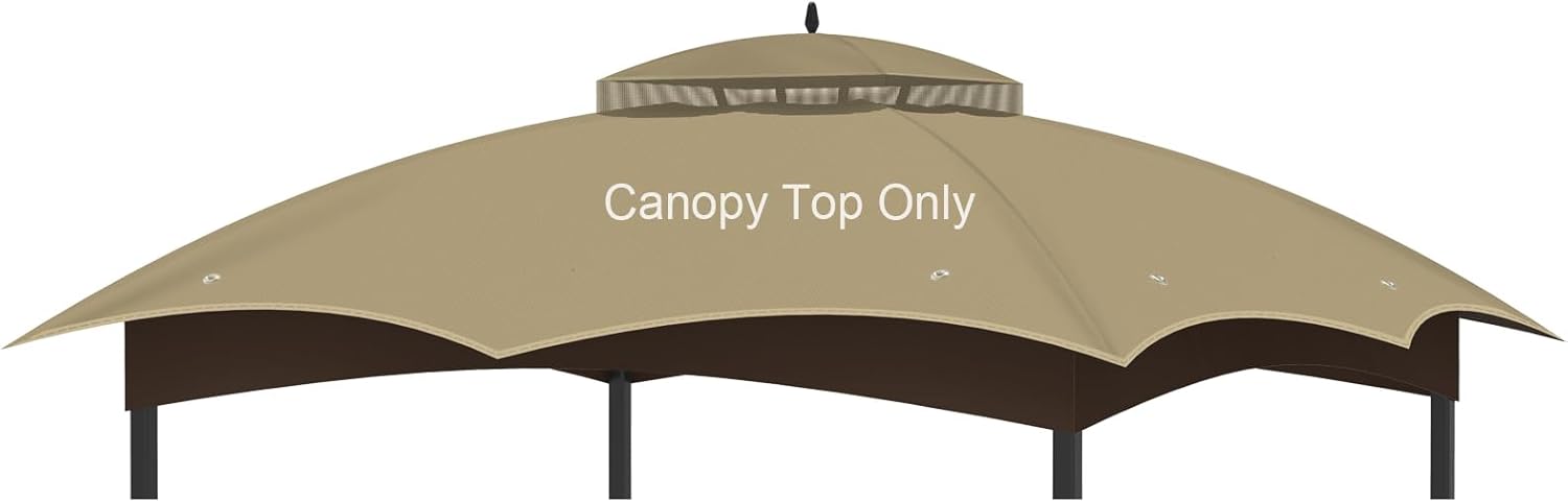 Replacement Gazebo Canopy Top Cover for 10 x 12 Gazebo Roof