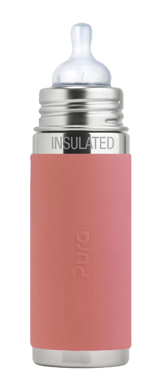 Pura Kiki 7oz Stainless Steel Infant Bottle for Safe Feeding