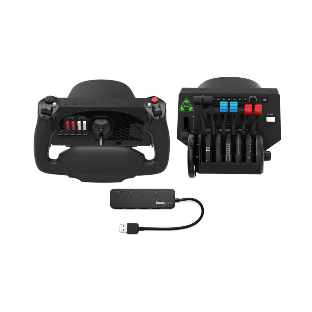 Honeycomb Aeronautical Alpha Flight Controls Yoke Bundle Review