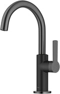 Spot Free Black Stainless Steel Kitchen Bar Faucet - Matte Black