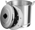 Vasconia 27.5-Quart Steamer Pot (Aluminum) with Tray & Lid - Large