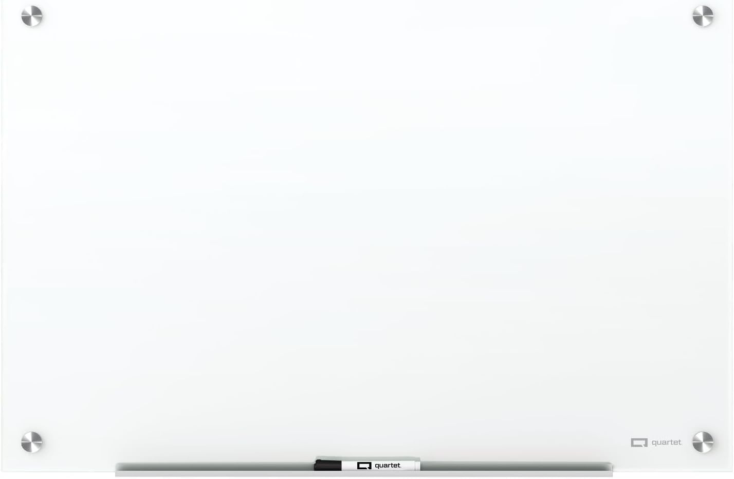 Quartet 6ft x 4ft Glass Dry Erase Board for Office and Home