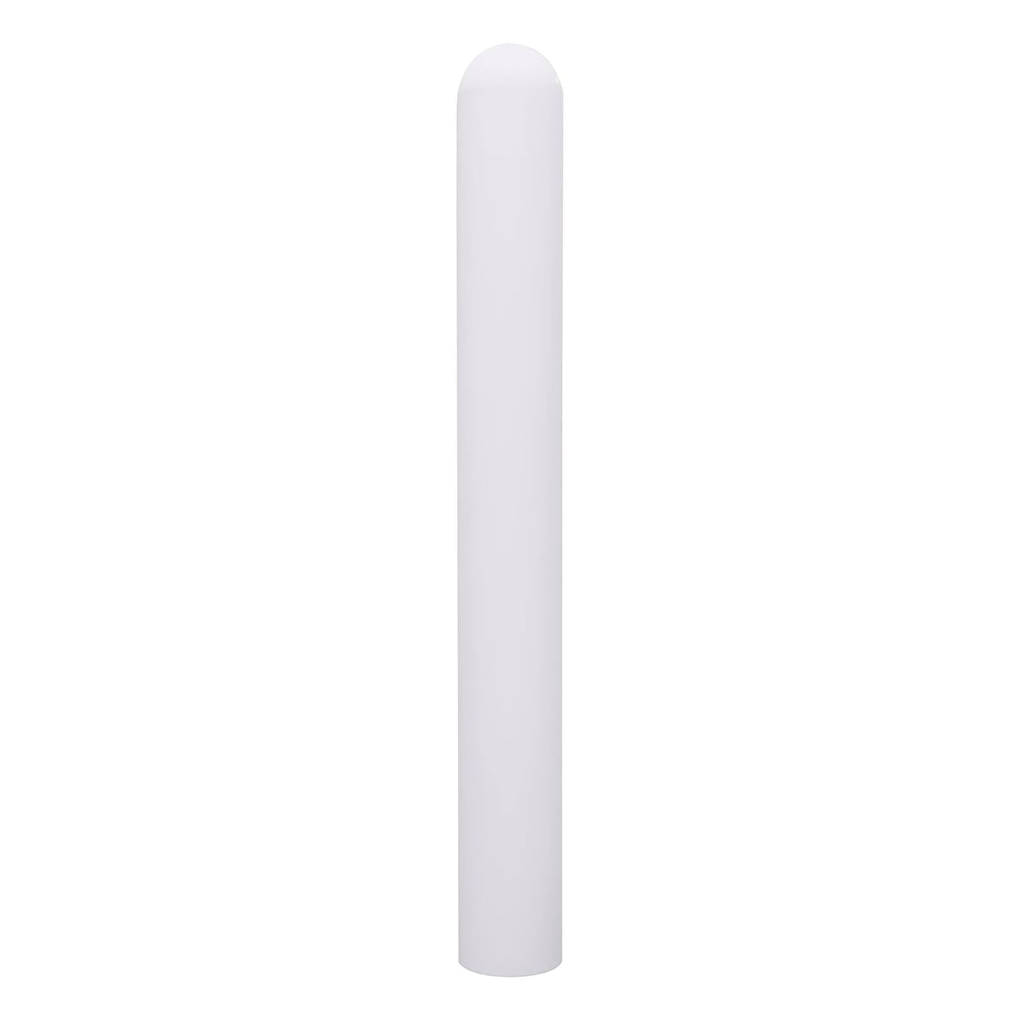 Ideal Shield 1/8in White Safety Bollard Cover for 4in x 48in Posts
