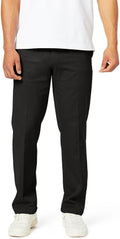 Men's Straight Fit Easy Khaki Pants for Men - Stretch Comfort