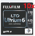 Fuji LTO Ultrium 6 Tape Cartridge 10 Pack - High-Capacity Data Backup