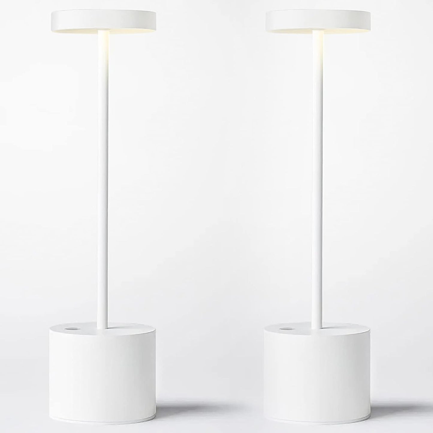 Portable LED Table Lamp with Rechargeable Battery for Outdoor Use