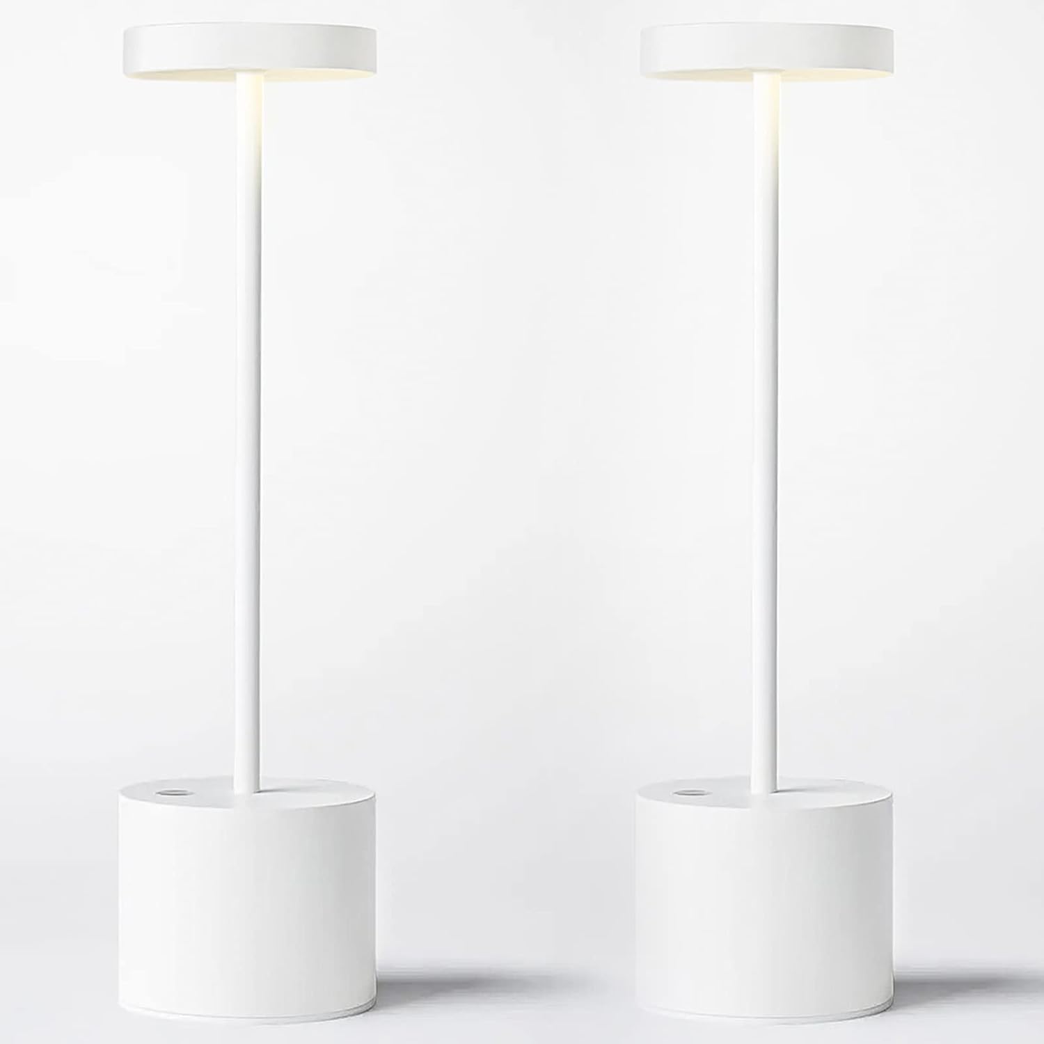 Portable LED Table Lamp with Rechargeable Battery for Outdoor Use